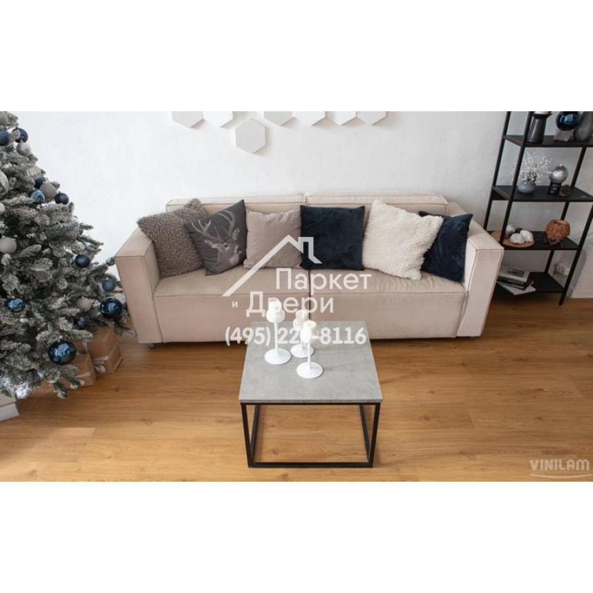 Виниловый пол Vinilam VINILAM Cork Premium 33951 Дуб Севилья 1220x225x8 мм-2