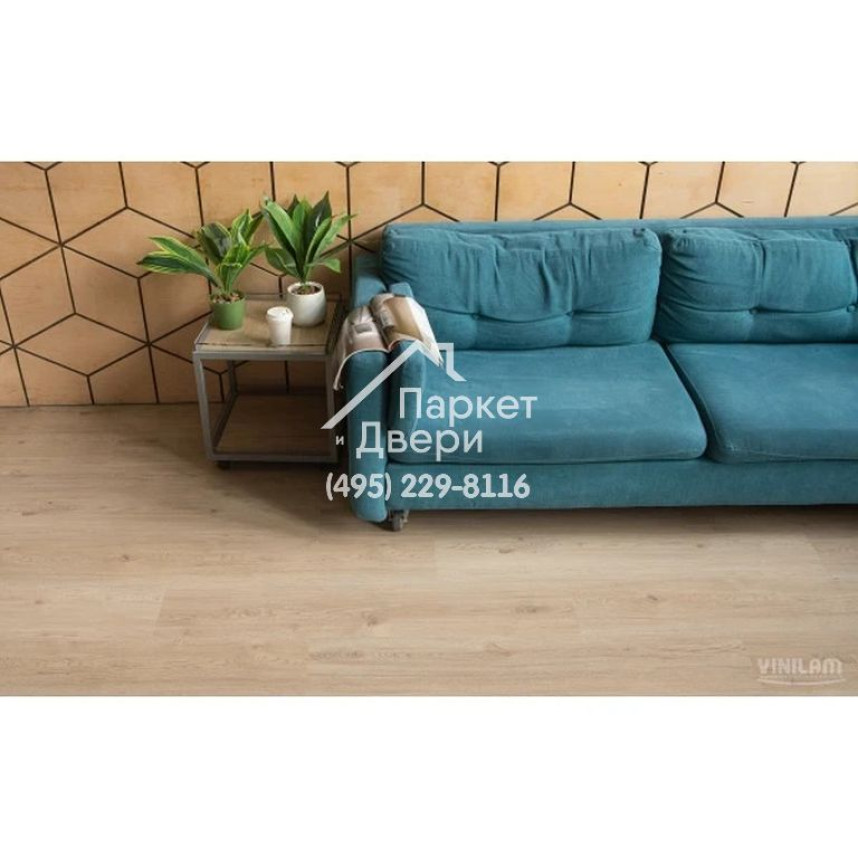 Виниловый пол Vinilam VINILAM Cork Premium 33606 Дуб Лас-Пальмас 1220x225x8 мм-1