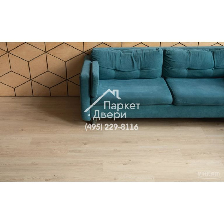 Виниловый пол Vinilam VINILAM Cork Premium 33606 Дуб Лас-Пальмас 1220x225x8 мм-2