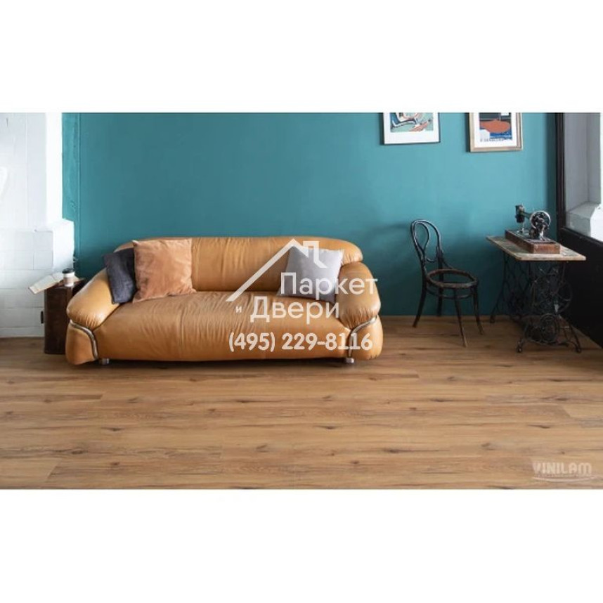 Виниловый пол Vinilam VINILAM Cork Premium 33037 Дуб Кадис 1220x225x8 мм