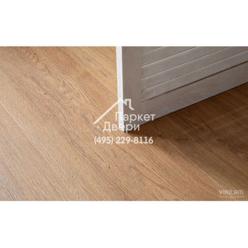 Виниловый пол Vinilam VINILAM Cork Premium 33999 Дуб Гранада 1220x225x8 мм