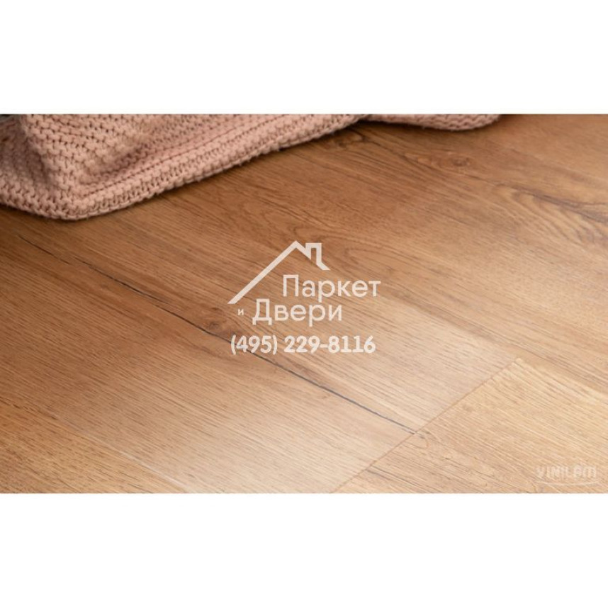 Виниловый пол Vinilam VINILAM Cork Premium 33808 Дуб Витория 1220x225x8 мм-11