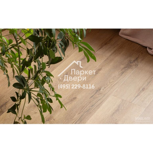 Виниловый пол Vinilam VINILAM Cork Premium 33808 Дуб Витория 1220x225x8 мм