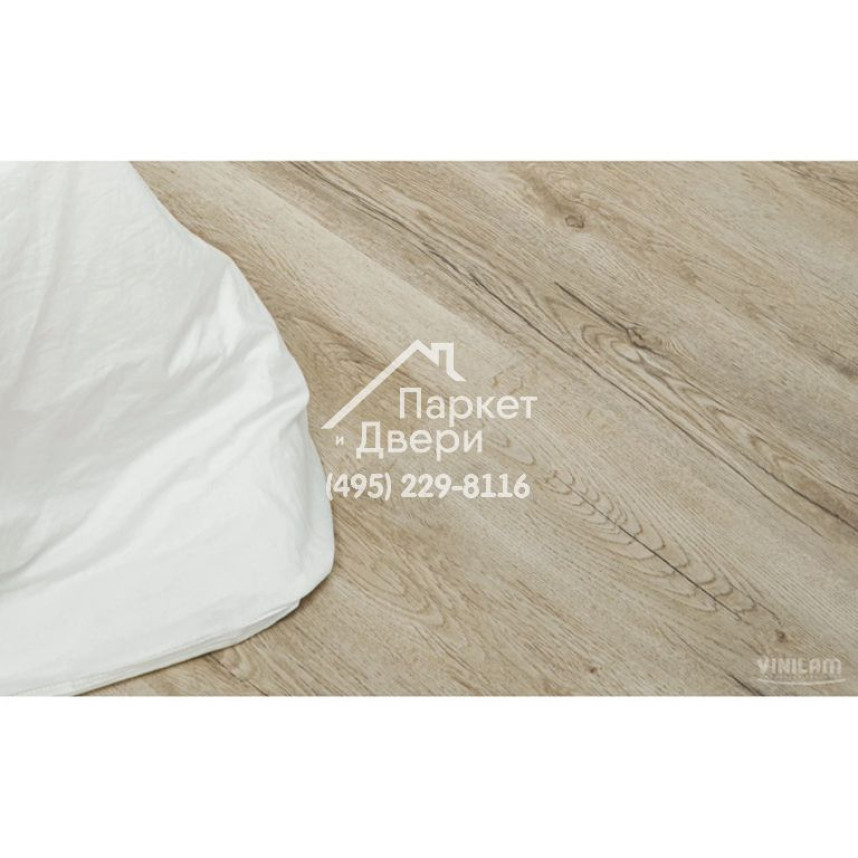 Виниловый пол Vinilam VINILAM Cork Premium 33488 Дуб Валенсия 1220x225x8 мм-8
