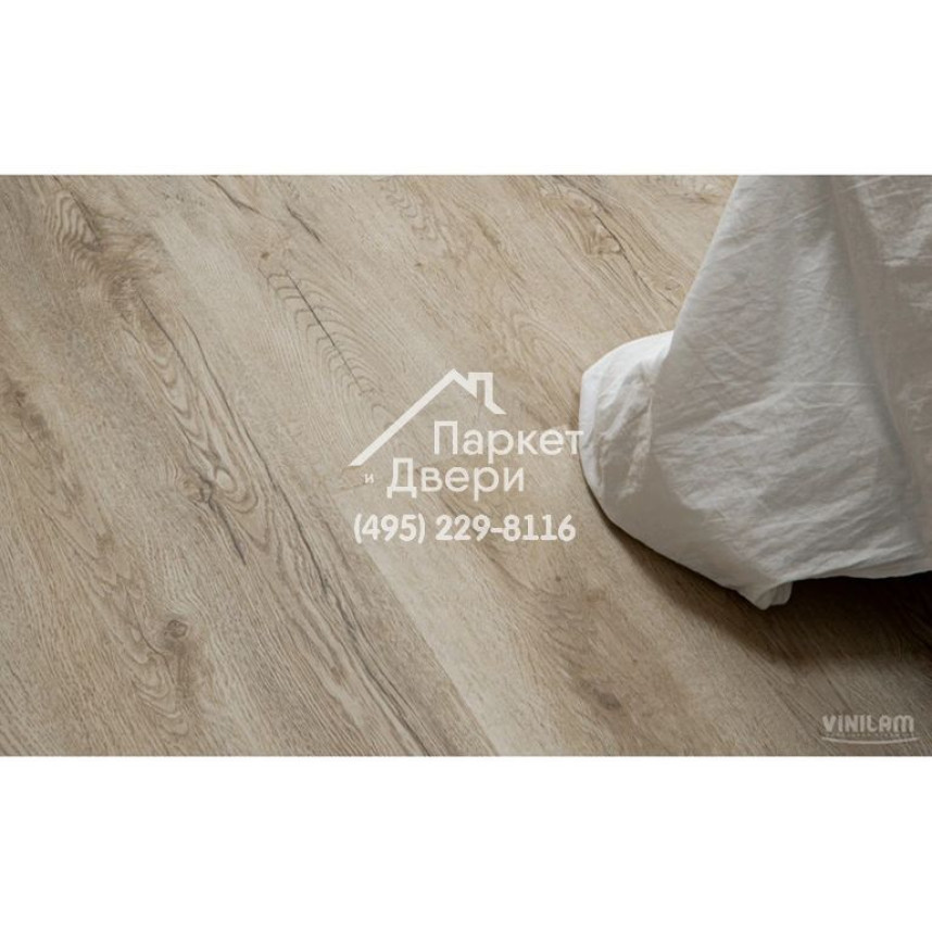 Виниловый пол Vinilam VINILAM Cork Premium 33488 Дуб Валенсия 1220x225x8 мм-6