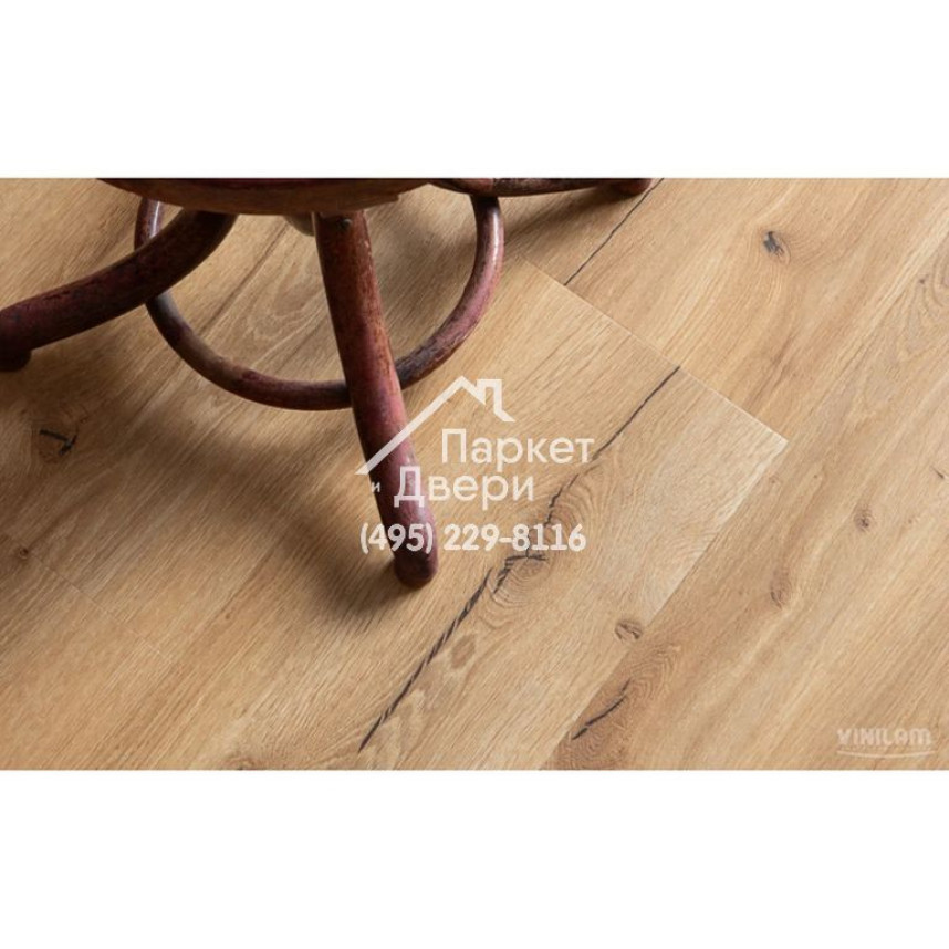 Виниловый пол Vinilam VINILAM Cork Premium 33100 Дуб Мадрид 1220x225x8 мм-8