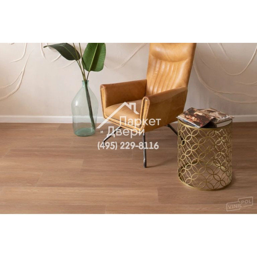 Виниловый пол Vinilam VinilPol 8866-EIR Дуб Шера 6 mm 1220x228x6 мм-7