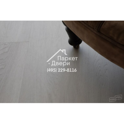 Виниловый пол Vinilam VinilPol 8855-EIR Дуб Равенна 6 mm 1220x228x6 мм