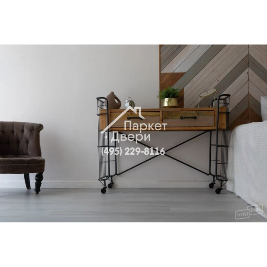 Виниловый пол Vinilam VinilPol 8855-EIR Дуб Равенна 6 mm 1220x228x6 мм-6