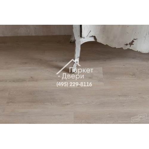 Виниловый пол Vinilam VinilPol 8844-EIR Дуб Мира 6 mm 1220x228x6 мм