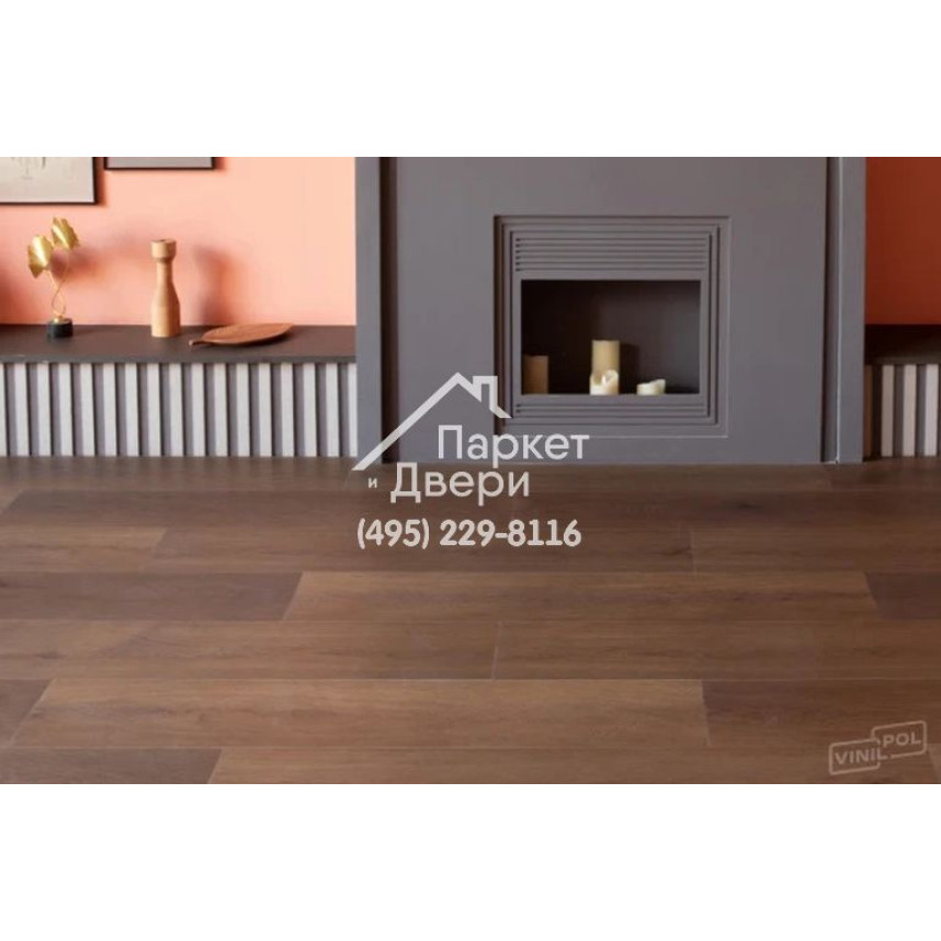 Виниловый пол Vinilam VinilPol 8811-EIR Дуб Бравон 5 mm 1220x228x5 мм