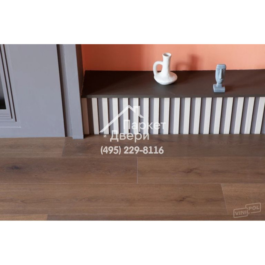 Виниловый пол Vinilam VinilPol 8811-EIR Дуб Бравон 5 mm 1220x228x5 мм-11