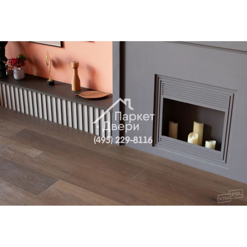 Виниловый пол Vinilam VinilPol 8811-EIR Дуб Бравон 5 mm 1220x228x5 мм-10