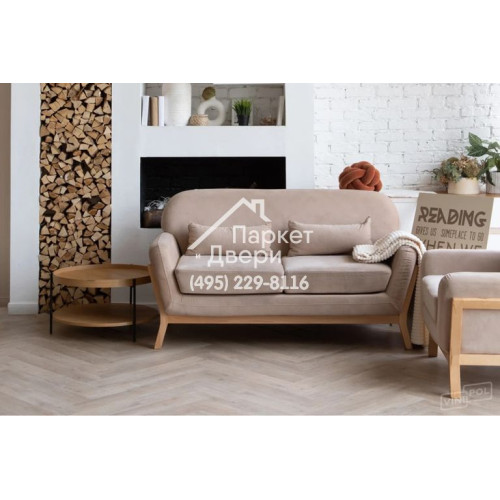 Виниловый пол Vinilam VinilPol Herringbone 9944 Паркет Палладио 762x127x7 мм