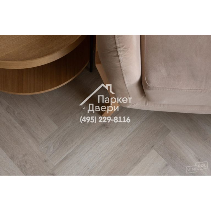 Виниловый пол Vinilam VinilPol Herringbone 9944 Паркет Палладио 762x127x7 мм-13