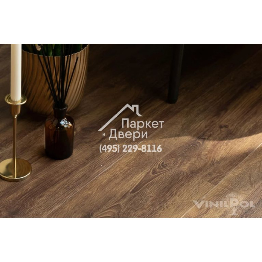 Виниловый пол Vinilam VinilPol 7899-EIR Дуб Турин 5 mm 1220x228x5 мм-3