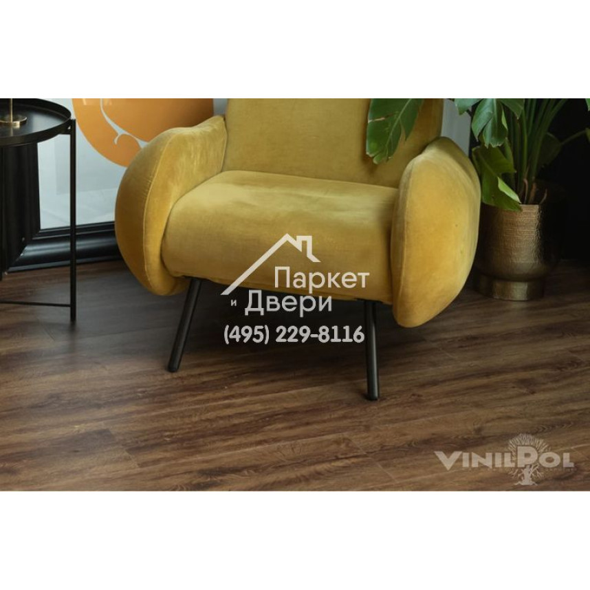Виниловый пол Vinilam VinilPol 7899-EIR Дуб Турин 5 mm 1220x228x5 мм-5