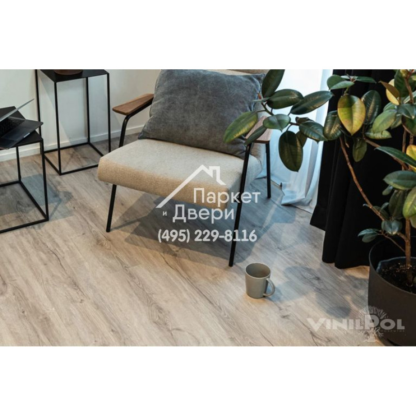Виниловый пол Vinilam VinilPol 7897-EIR Дуб Неаполь 5 mm 1220x228x5 мм-5