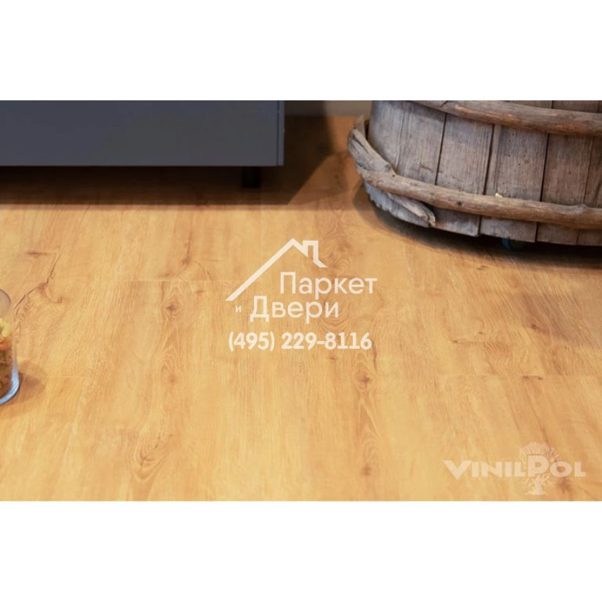 Виниловый пол Vinilam VinilPol 7896-EIR Дуб Флоренция 6 mm 1220x228x6 мм-2