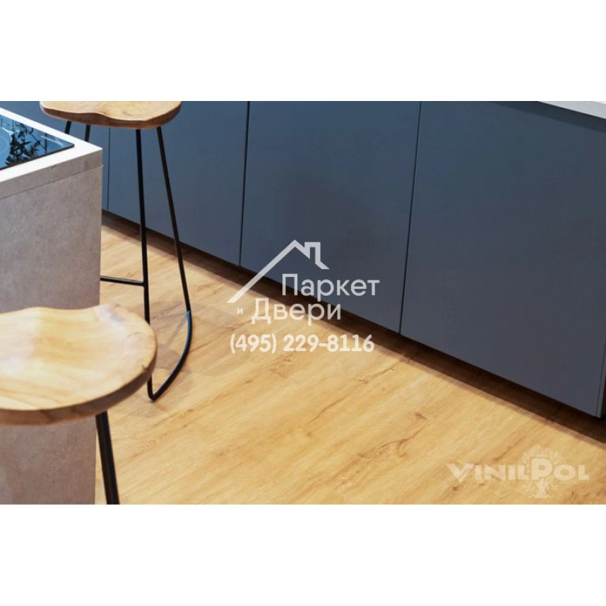 Виниловый пол Vinilam VinilPol 7896-EIR Дуб Флоренция 6 mm 1220x228x6 мм-6