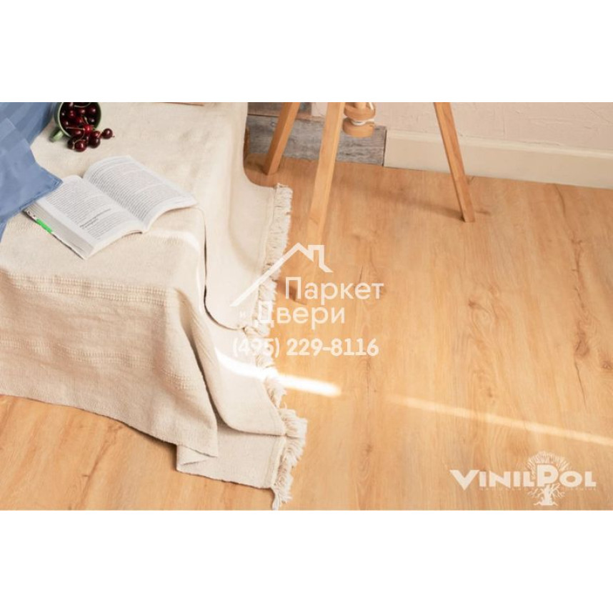 Виниловый пол Vinilam VinilPol 7891-EIR Дуб Латина 5 mm 1220x228x5 мм-5