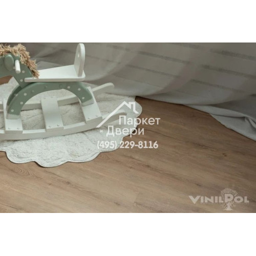 Виниловый пол Vinilam VinilPol 7888-EIR Дуб Бари 6 mm 1220x228x6 мм