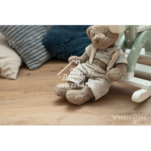 Виниловый пол Vinilam VinilPol 7888-EIR Дуб Бари 6 mm 1220x228x6 мм