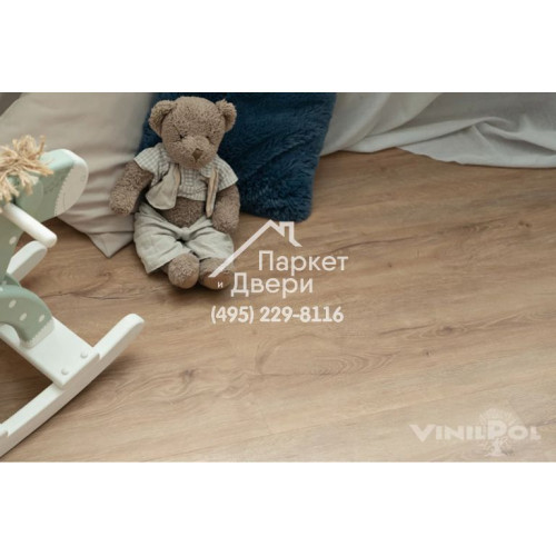 Виниловый пол Vinilam VinilPol 7888-EIR Дуб Бари 6 mm 1220x228x6 мм