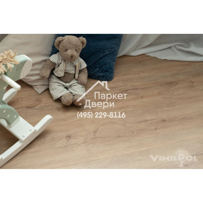 Виниловый пол Vinilam VinilPol 7888-EIR Дуб Бари 6 mm 1220x228x6 мм-5