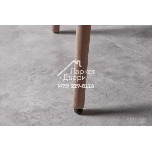 Виниловый пол Vinilam CERAMO VINILAM Stone 61606 Бетон 8 mm 940x470x8 мм