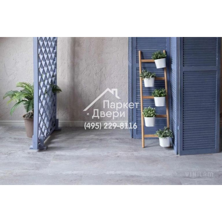 Виниловый пол Vinilam CERAMO VINILAM Stone 61608 Натуральный камень 8 mm 940x470x8 мм