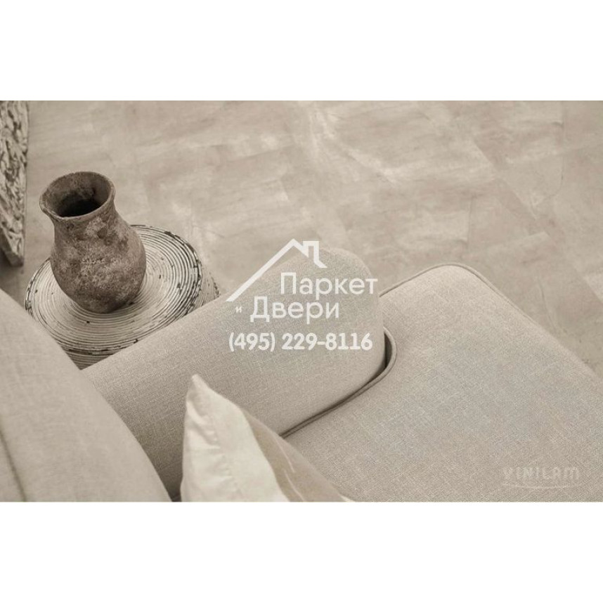 Виниловый пол Vinilam CERAMO VINILAM Stone 61603 Бетонная Смесь 8 mm 940x470x8 мм-8