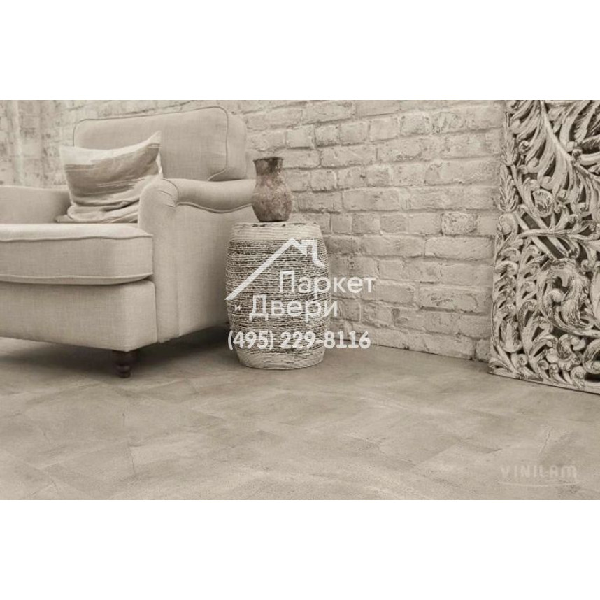 Виниловый пол Vinilam CERAMO VINILAM Glue Бетонная Смесь 61603 Glue 950x480x2.5 мм
