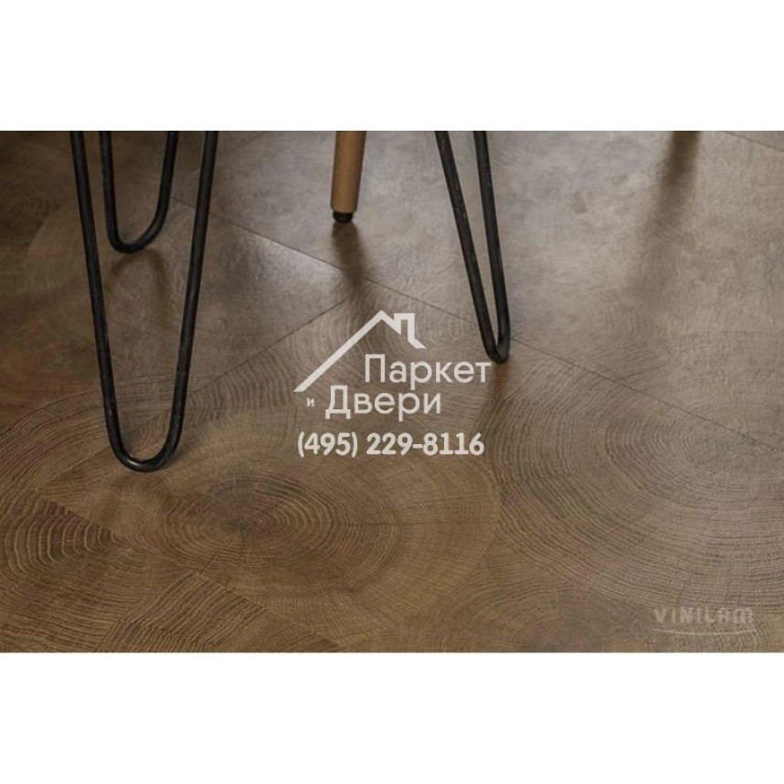 Виниловый пол Vinilam CERAMO VINILAM Stone 61601 Дуб Натуральный 8 mm 940x470x8 мм-3