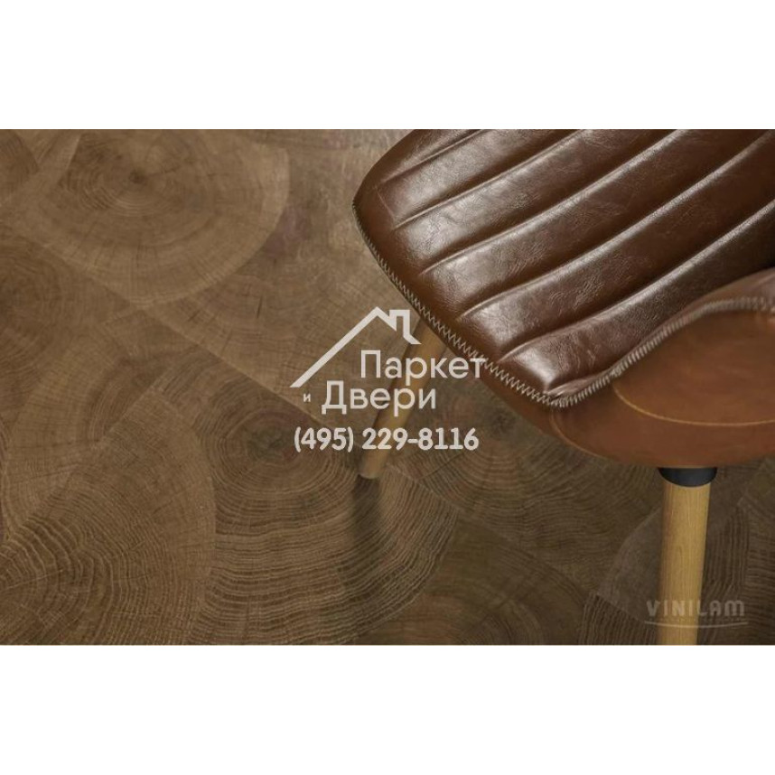 Виниловый пол Vinilam CERAMO VINILAM Stone 61601 Дуб Натуральный 8 mm 940x470x8 мм-5