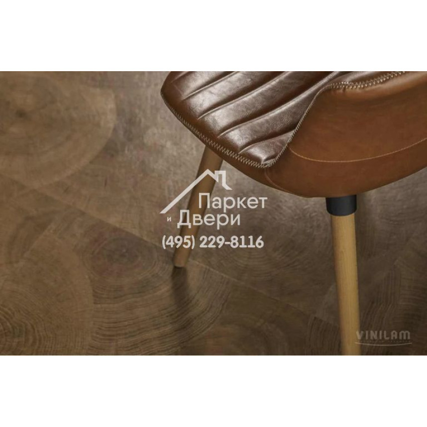 Виниловый пол Vinilam CERAMO VINILAM Glue Дуб Натуральный 61601 Glue 950x480x2,5 мм-4