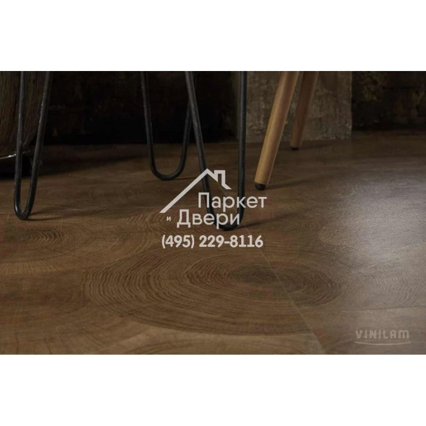 Виниловый пол Vinilam CERAMO VINILAM Glue Дуб Натуральный 61601 Glue 950x480x2,5 мм-8