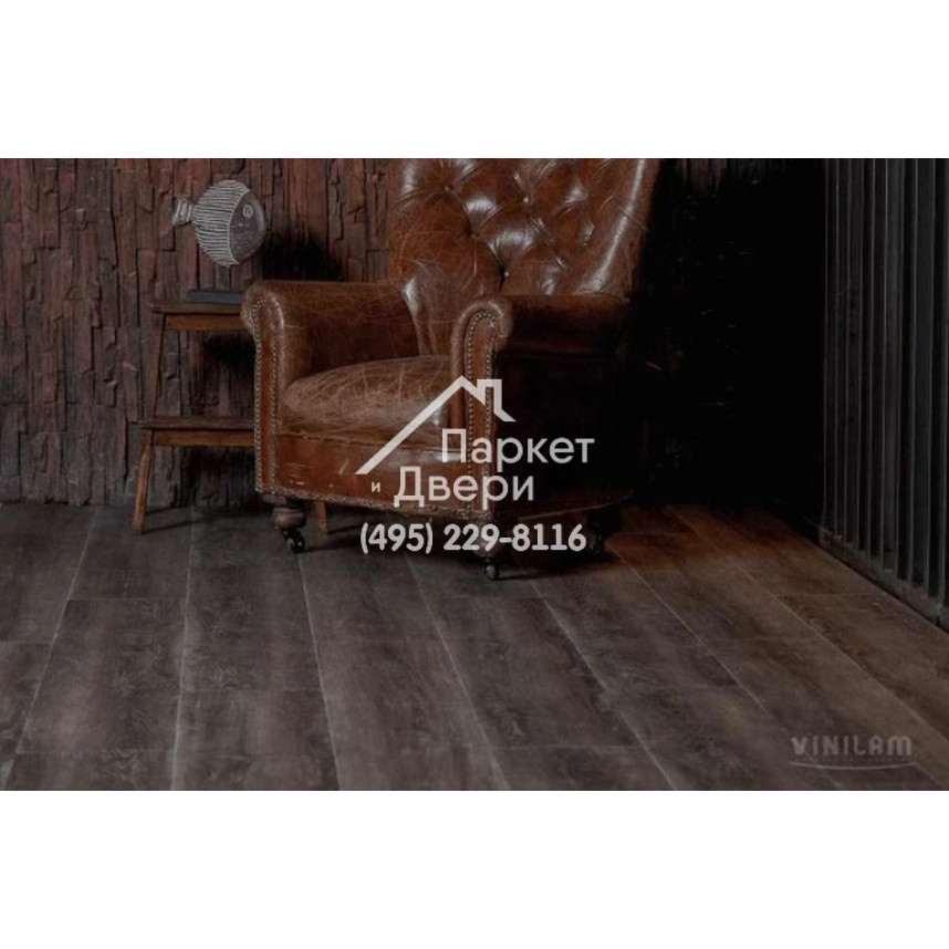 Виниловый пол Vinilam CERAMO VINILAM XXL Glue Дуб Лугано 8890-EIR Glue 1528x233x2,5 мм