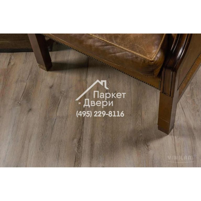 Виниловый пол Vinilam CERAMO VINILAM XXL Glue Дуб Женева 8870-EIR Glue 1528x233x2,5 мм-2