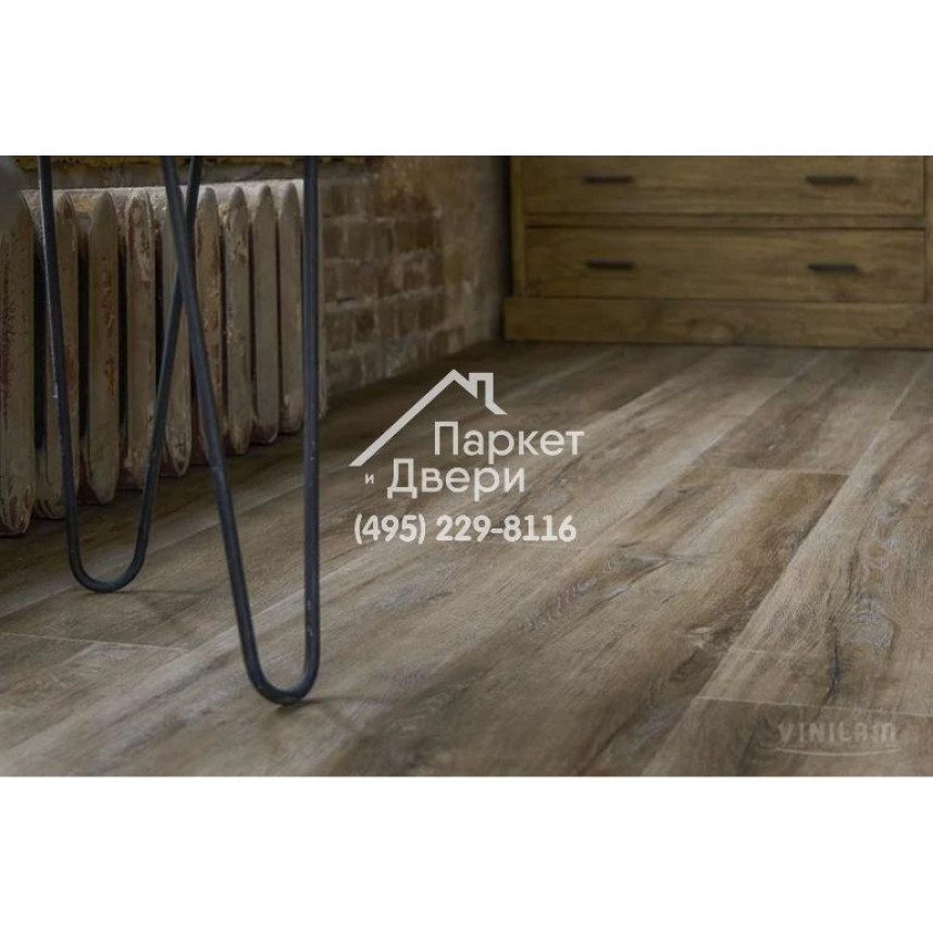 Виниловый пол Vinilam CERAMO VINILAM XXL NEW CORK 8895-EIR Дуб Биль 8 mm 1520x225x8 мм-3