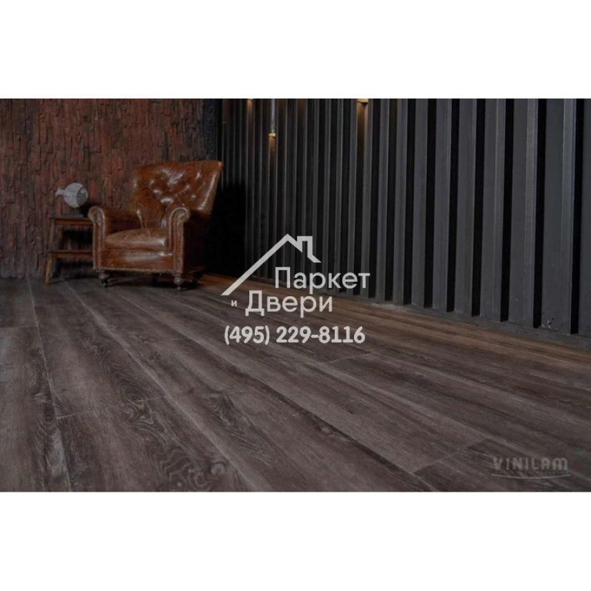 Виниловый пол Vinilam CERAMO VINILAM XXL 8890-EIR Дуб Лугано 5,5 mm 1520x225x5.5 мм-2