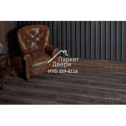 Виниловый пол Vinilam CERAMO VINILAM XXL 8890-EIR Дуб Лугано 5,5 mm 1520x225x5.5 мм