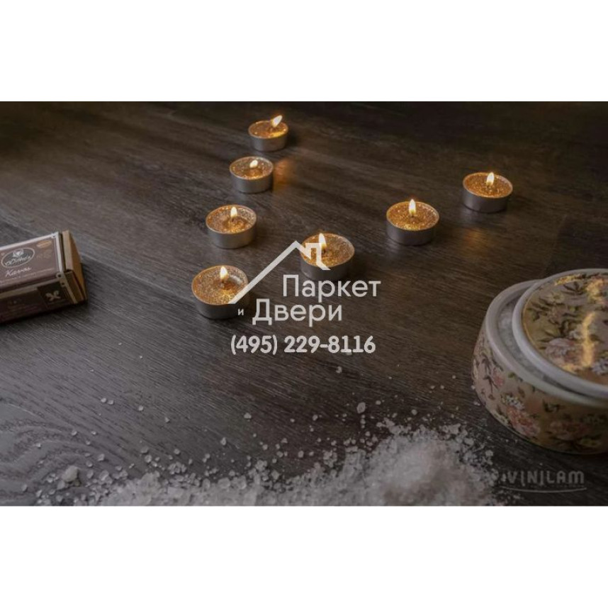 Виниловый пол Vinilam CERAMO VINILAM XXL 8890-EIR Дуб Лугано 5,5 mm 1520x225x5.5 мм-6