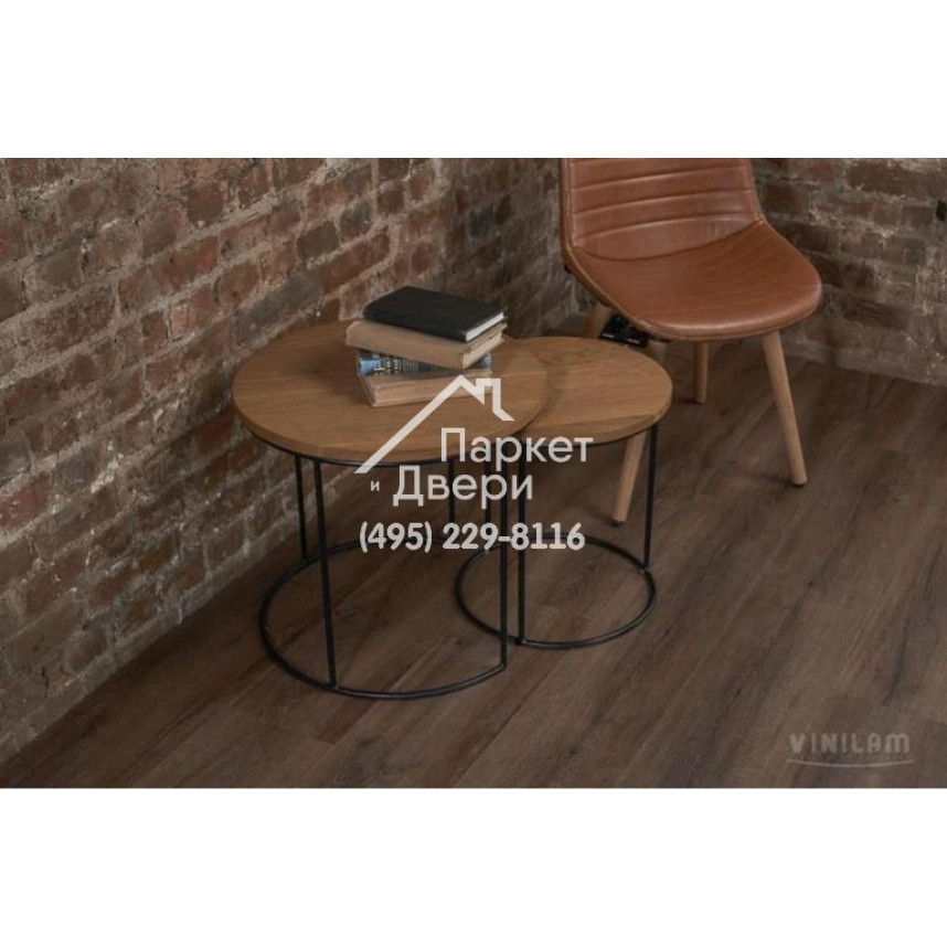 Виниловый пол Vinilam CERAMO VINILAM XXL NEW CORK 8885-EIR Дуб Берн 8 mm 1520x225x8 мм-5