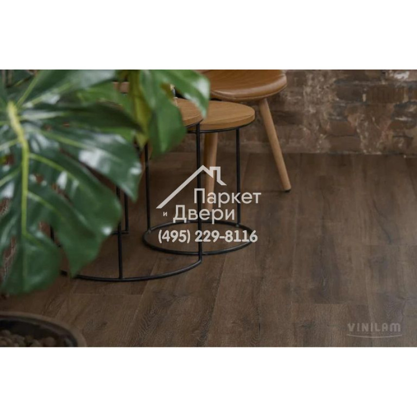 Виниловый пол Vinilam CERAMO VINILAM XXL NEW CORK 8885-EIR Дуб Берн 8 mm 1520x225x8 мм-8