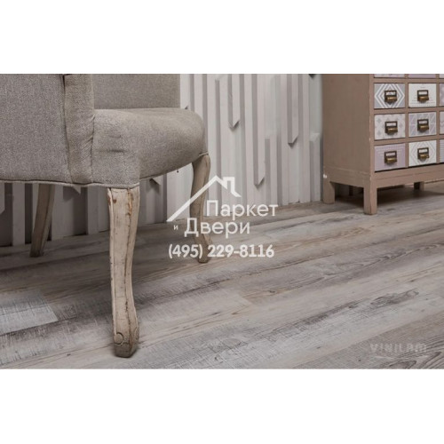 Виниловый пол Vinilam CERAMO VINILAM Wood Сосна Андер 494-9 1220x225x4,5 мм