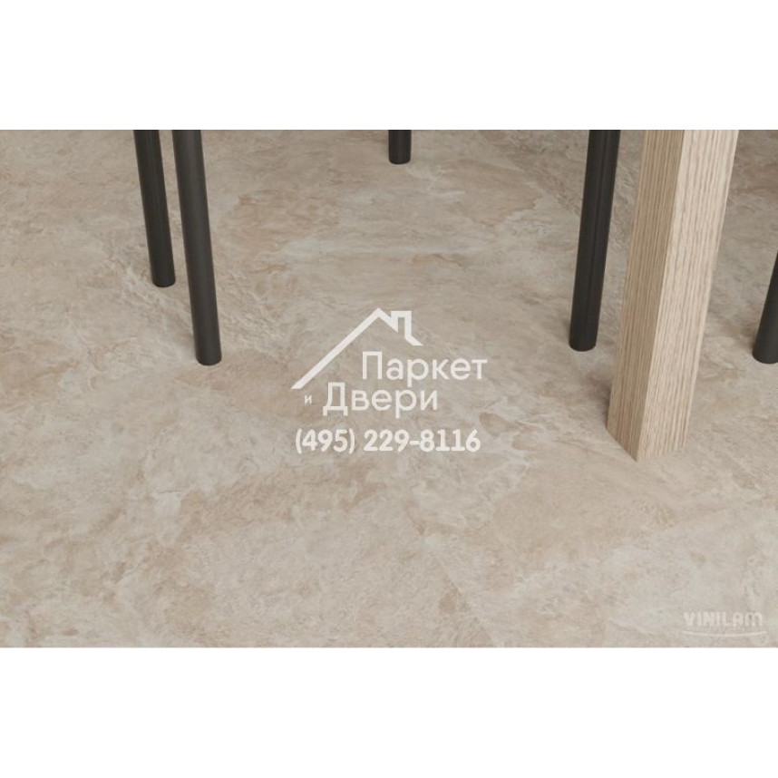 Виниловый пол Vinilam CERAMO VINILAM Stone 81222 Аравийский Камень 8 mm 940x470x8 мм-5