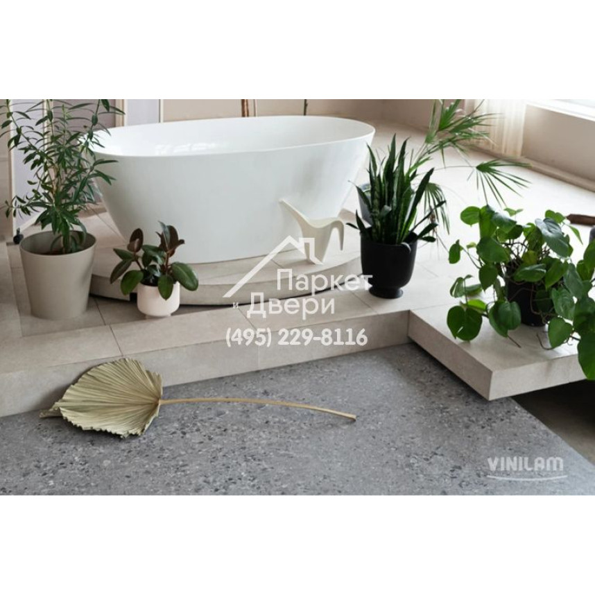 Виниловый пол Vinilam CERAMO VINILAM Glue Терраццо 71613 Glue 950x480x2.5 мм-3