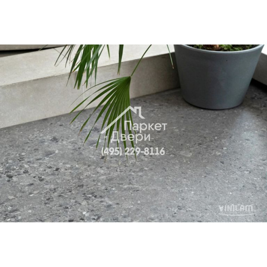 Виниловый пол Vinilam CERAMO VINILAM Glue Терраццо 71613 Glue 950x480x2.5 мм-4