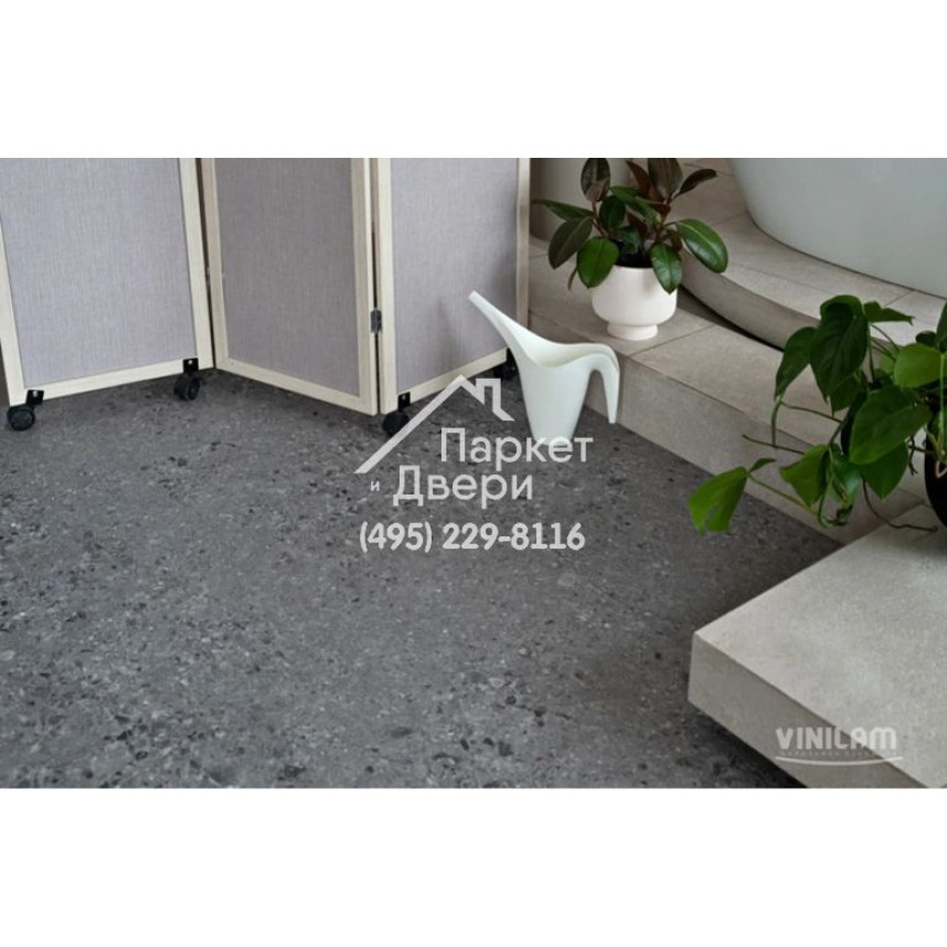 Виниловый пол Vinilam CERAMO VINILAM Glue Терраццо 71613 Glue 950x480x2.5 мм-5